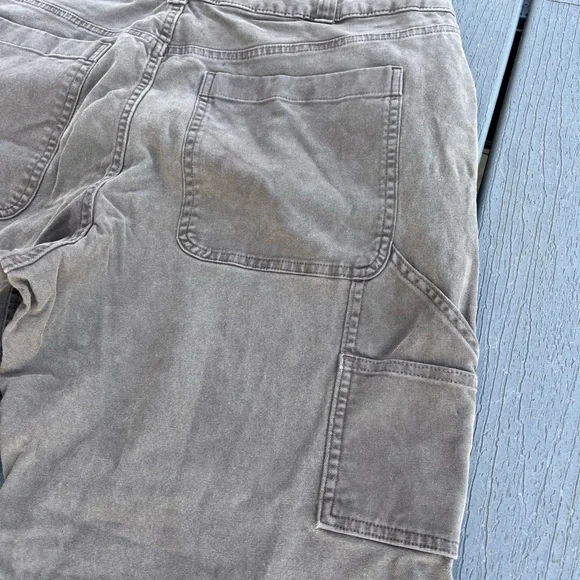 Abercrombie & Fitch Jeans Men’s 33x29 Brown Carpenter Athletic Loose Y2K - Picture 7 of 9